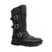 Bota Para Cross Couro Motocross Moto Enduro Trilha