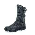 Bota Coturno Couro Estilo Motociclista Ou Militar 322